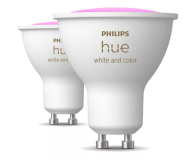 Inteligentne oświetlenie Philips Hue Hue White and color ambiance Inteligentny reflektor GU10 (2s 8720169229815